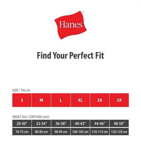 Hanes Cotton Soft Breathable Assorted Boxer Briefs Underwear 6 Pack Size 2XL - Picture 10 of 10